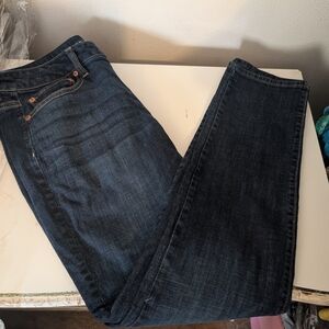 American Eagle Outfitters Dark Blue Skinny Jeans